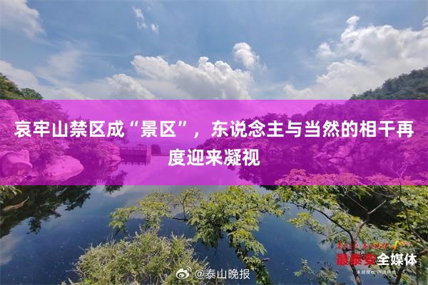 哀牢山禁区成“景区”，东说念主与当然的相干再度迎来凝视